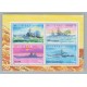 GIBRALTAR HOJA BLOQUE MODERNO MINT !!! BARCOS DE GUERRA